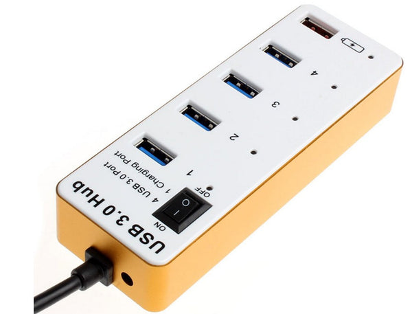 Charging Port USB 3.0 4 Port HUB for iPad iPhone PC Laptop